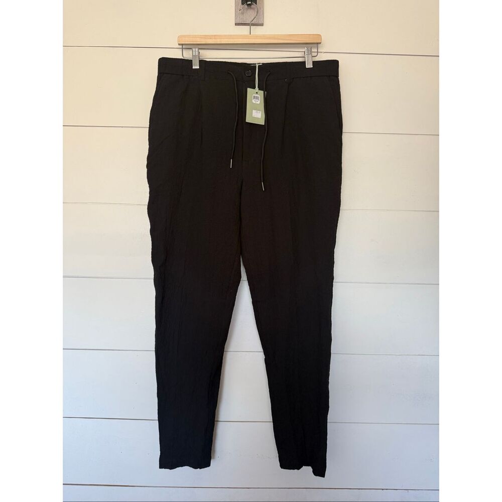 Salty Weekend Women’s XL Black Capri Cotton Blend Pants New
